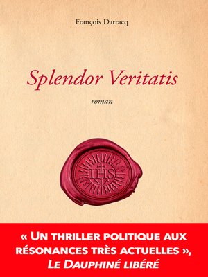 cover image of Splendor veritatis